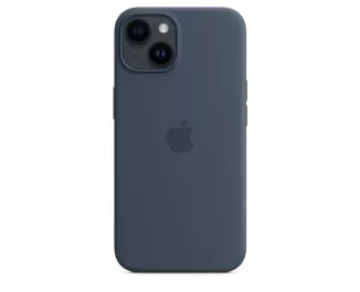 Чехол для Apple iPhone 14  Apple Silicone Case with MagSafe Storm Blue (MPRV3)