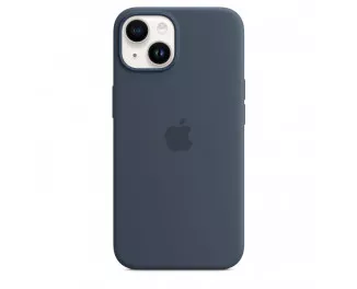 Чехол для Apple iPhone 14  Apple Silicone Case with MagSafe Storm Blue (MPRV3)