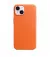 Чехол для Apple iPhone 14 Plus  Apple Leather Case with MagSafe Orange (MPPF3)