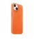 Чехол для Apple iPhone 14 Plus  Apple Leather Case with MagSafe Orange (MPPF3)