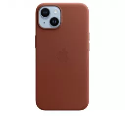 Чехол для Apple iPhone 14 Plus  Apple Leather Case with MagSafe Umber (MPPD3)