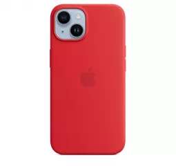 Чехол для Apple iPhone 14 Plus  Apple Silicone Case with MagSafe (PRODUCT)RED (MPT63)