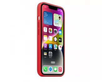 Чехол для Apple iPhone 14 Plus  Apple Silicone Case with MagSafe (PRODUCT)RED (MPT63)