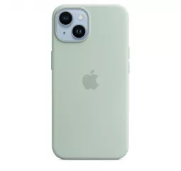 Чехол для Apple iPhone 14 Plus  Apple Silicone Case with MagSafe Succulent (MPTC3)