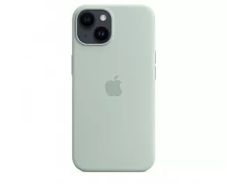 Чехол для Apple iPhone 14 Plus  Apple Silicone Case with MagSafe Succulent (MPTC3)