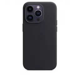 Чехол для Apple iPhone 14 Pro  Apple Leather Case with MagSafe Midnight (MPPG3)