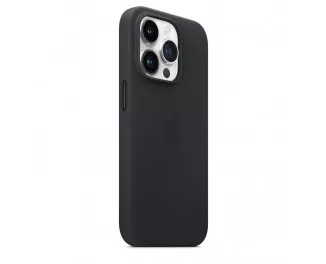 Чехол для Apple iPhone 14 Pro  Apple Leather Case with MagSafe Midnight (MPPG3)