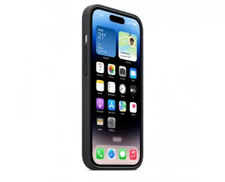 Чехол для Apple iPhone 14 Pro  Apple Leather Case with MagSafe Midnight (MPPG3)