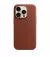 Чехол для Apple iPhone 14 Pro  Apple Leather Case with MagSafe Umber (MPPK3)