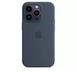 Чехол для Apple iPhone 14 Pro  Apple Silicone Case with MagSafe Storm Blue (MPTF3)