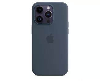 Чехол для Apple iPhone 14 Pro  Apple Silicone Case with MagSafe Storm Blue (MPTF3)