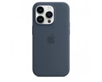 Чехол для Apple iPhone 14 Pro  Apple Silicone Case with MagSafe Storm Blue (MPTF3)