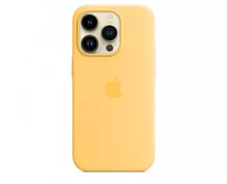 Чохол для Apple iPhone 14 Pro Apple Silicone Case with MagSafe Sunglow (MPTM3)