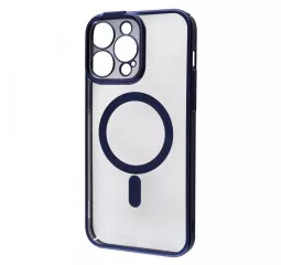 Чехол для Apple iPhone 14 Pro  Baseus Glitter Case with MagSafe Blue