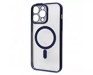 Чехол для Apple iPhone 14 Pro  Baseus Glitter Case with MagSafe Blue