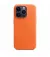 Чехол для Apple iPhone 14 Pro Max  Apple Leather Case with MagSafe Orange (MPPR3)