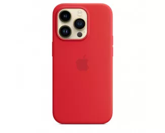 Чехол для Apple iPhone 14 Pro Max  Apple Silicone Case with MagSafe (PRODUCT)RED (MPTR3)