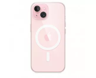 Чехол для Apple iPhone 15  Apple Clear Case with MagSafe (MT203)