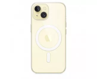 Чехол для Apple iPhone 15  Apple Clear Case with MagSafe (MT203)