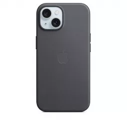 Чехол для Apple iPhone 15  Apple FineWoven Case with MagSafe Black (MT393)