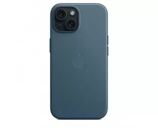 Чехол для Apple iPhone 15  Apple FineWoven Case with MagSafe Pacific Blue (MT3G3)