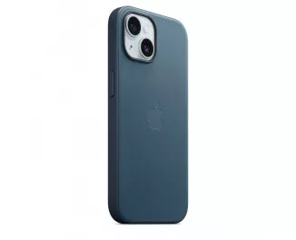 Чехол для Apple iPhone 15  Apple FineWoven Case with MagSafe Pacific Blue (MT3G3)