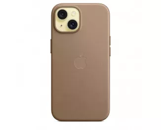 Чохол для Apple iPhone 15  Apple FineWoven Case with MagSafe Taupe (MT3J3)