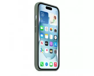 Чехол для Apple iPhone 15  Apple Silicone Case with MagSafe Cypress (MT0X3)