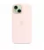 Чехол для Apple iPhone 15  Apple Silicone Case with MagSafe Light Pink (MT0U3)