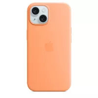 Чохол для Apple iPhone 15  Apple Silicone Case with MagSafe Orange Sorbet (MT0W3)