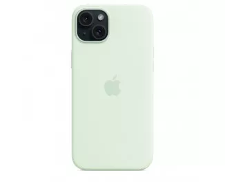 Чехол для Apple iPhone 15  Apple Silicone Case with MagSafe Soft Mint (MWNC3ZM/A)