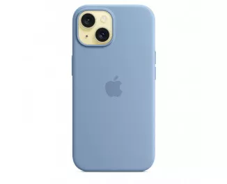 Чохол для Apple iPhone 15  Apple Silicone Case with MagSafe Winter Blue (MT0Y3)