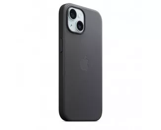 Чохол для Apple iPhone 15 Plus  Apple FineWoven Case with MagSafe Black (MT423)
