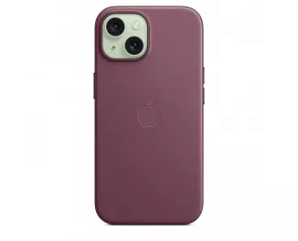 Чохол для Apple iPhone 15 Plus  Apple FineWoven Case with MagSafe Mulberry (MT4A3)