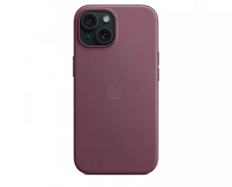 Чохол для Apple iPhone 15 Plus  Apple FineWoven Case with MagSafe Mulberry (MT4A3)