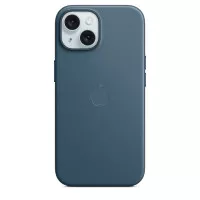 Чохол для Apple iPhone 15 Plus  Apple FineWoven Case with MagSafe Pacific Blue (MT4D3)