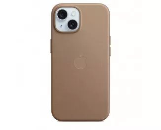 Чехол для Apple iPhone 15 Plus  Apple FineWoven Case with MagSafe Taupe (MT473)