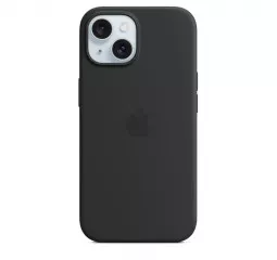 Чехол для Apple iPhone 15 Plus  Apple Silicone Case with MagSafe Black (MT103)