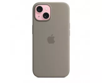 Чехол для Apple iPhone 15 Plus  Apple Silicone Case with MagSafe Clay (MT133)