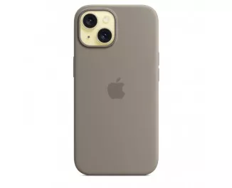Чехол для Apple iPhone 15 Plus  Apple Silicone Case with MagSafe Clay (MT133)