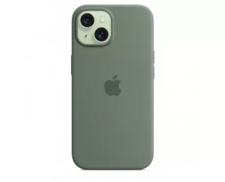 Чехол для Apple iPhone 15 Plus  Apple Silicone Case with MagSafe Cypress (MT183)