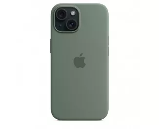 Чехол для Apple iPhone 15 Plus  Apple Silicone Case with MagSafe Cypress (MT183)