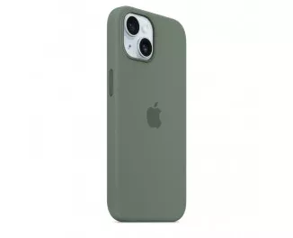 Чехол для Apple iPhone 15 Plus  Apple Silicone Case with MagSafe Cypress (MT183)