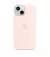 Чохол для Apple iPhone 15 Plus  Apple Silicone Case with MagSafe Light Pink (MT143)