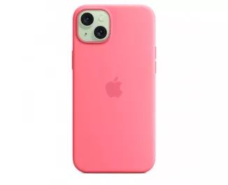 Чохол для Apple iPhone 15 Plus  Apple Silicone Case with MagSafe Pink (MWNE3ZM/A)
