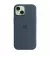 Чехол для Apple iPhone 15 Plus  Apple Silicone Case with MagSafe Storm Blue (MT123)