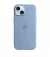 Чохол для Apple iPhone 15 Plus  Apple Silicone Case with MagSafe Winter Blue (MT193)