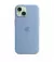 Чохол для Apple iPhone 15 Plus  Apple Silicone Case with MagSafe Winter Blue (MT193)