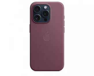 Чехол для Apple iPhone 15 Pro  Apple FineWoven Case with MagSafe Mulberry (MT4L3)