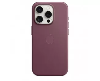 Чехол для Apple iPhone 15 Pro  Apple FineWoven Case with MagSafe Mulberry (MT4L3)